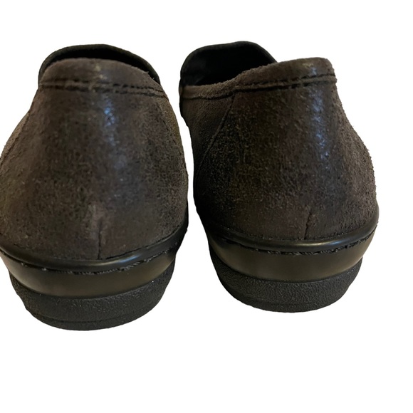 David Tate Leather Suede Slip-on Loafer Gun Metal Gray Comfort Woman’s Size 6 DT - Picture 14 of 16